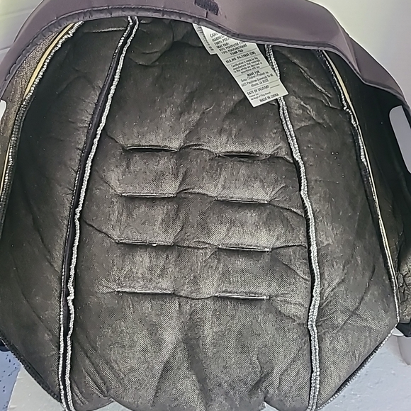 Graco Snugride Snuglock 35 Click Connect Fabric Seat Cover Padding Cushion Gray - Picture 8 of 12